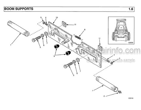 thomas skid steer replacement parts